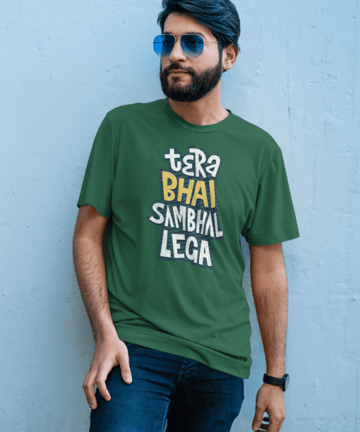 stay sanskari half sleeve unisex cotton t shirt (copy)