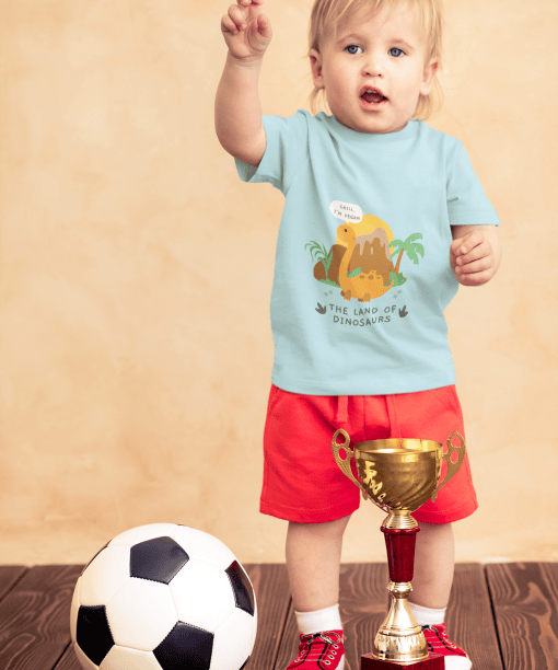 t shirt mockup of a little boy with a soccer ball and a trophy 43081 r el2 (4)