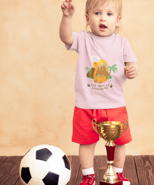 t shirt mockup of a little boy with a soccer ball and a trophy 43081 r el2 (6)