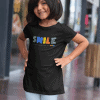 smile it’s always a good day to start again round neck 100% cotton t shirt