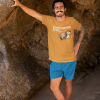 everything is ok half sleeve unisex cotton t shirt
