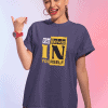 belive in yourself half sleeve unisex cotton t shirt