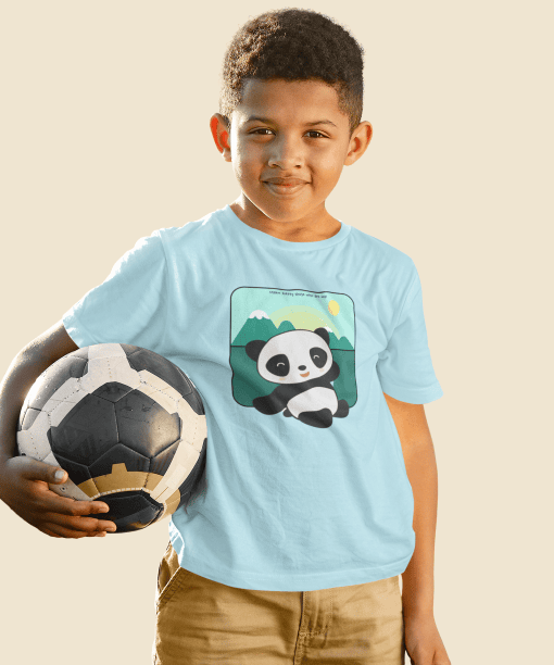 make happy those who are near round neck 100% cotton t shirt