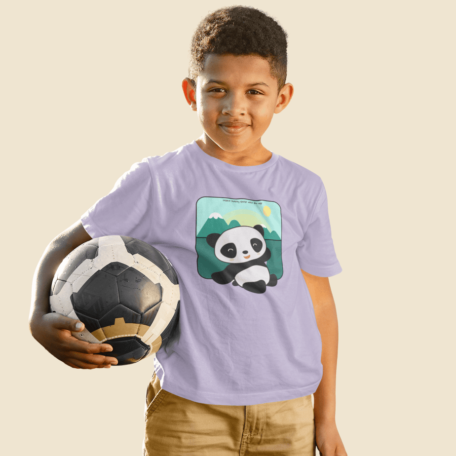 make happy those who are near round neck 100% cotton t shirt