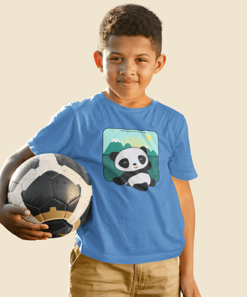 make happy those who are near round neck 100% cotton t shirt