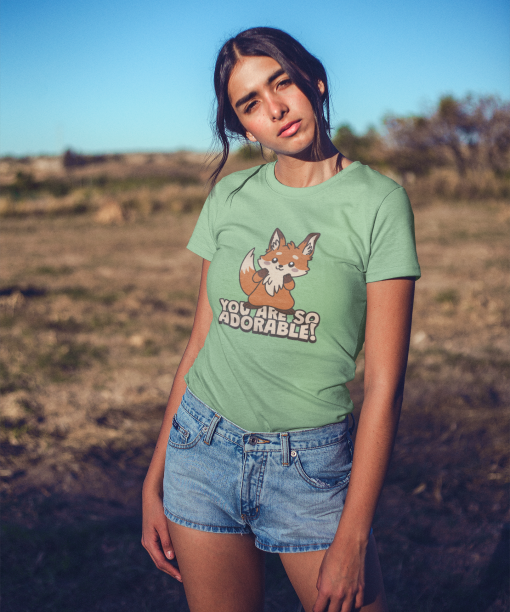 you are so adorable half sleeve unisex cotton t shirt