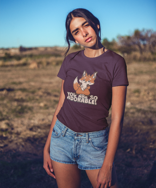 you are so adorable half sleeve unisex cotton t shirt