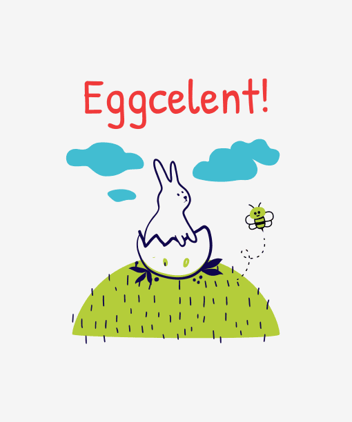 eggcelent round neck 100% cotton t shirt for kids