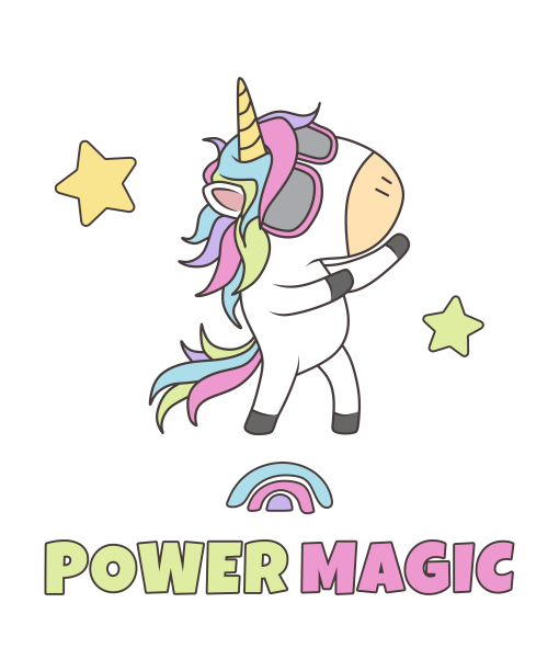 mewnicorn round neck 100% cotton t shirt (copy)