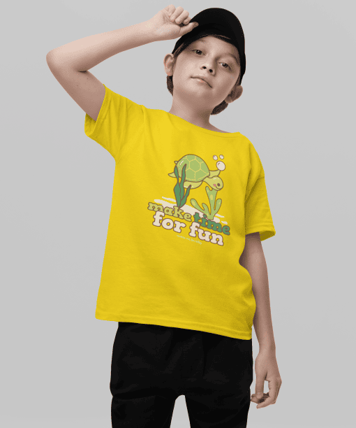 living the high life! round neck 100% cotton t shirt for kids (copy)