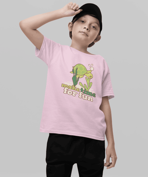 living the high life! round neck 100% cotton t shirt for kids (copy)