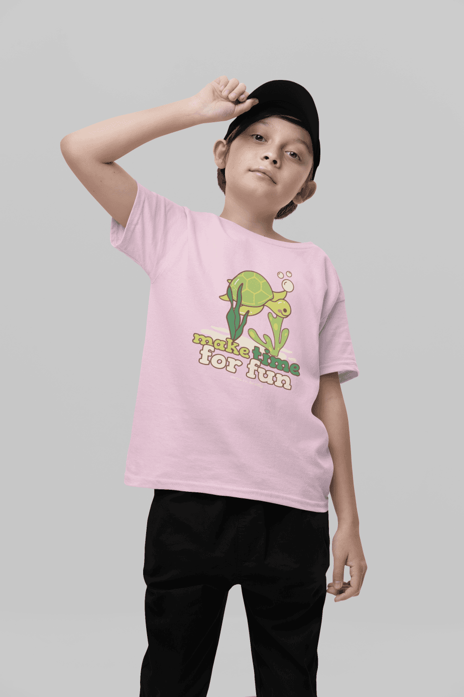 living the high life! round neck 100% cotton t shirt for kids (copy)