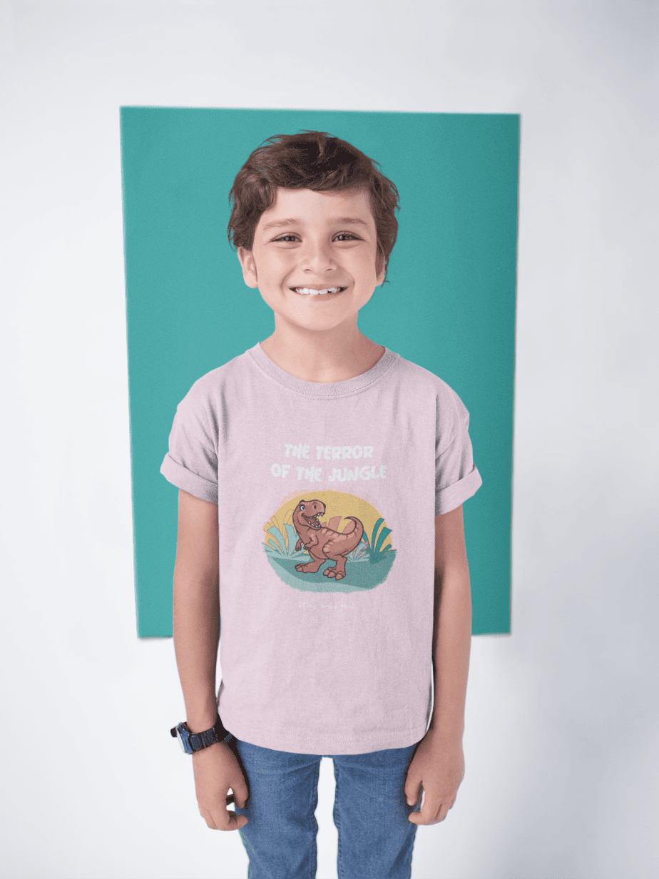 the froggy rider round neck 100% cotton t shirt for kids (copy)