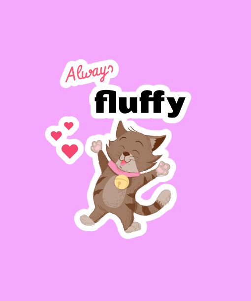 always fluffy round neck 100% cotton t shirt