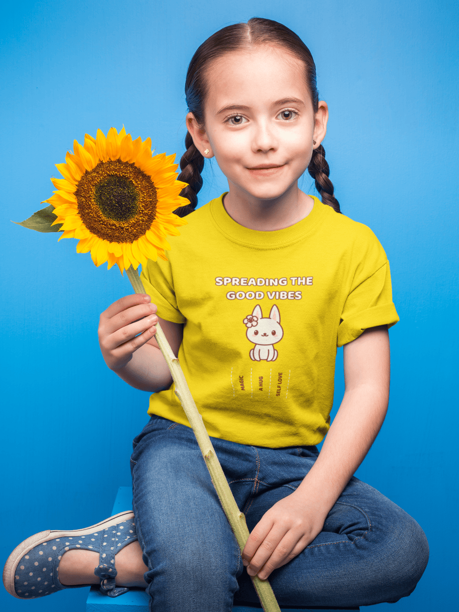 speed it up! enjoy the ride round neck 100% cotton t shirt for kids (copy)