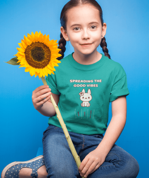 speed it up! enjoy the ride round neck 100% cotton t shirt for kids (copy)