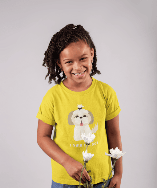 i regret nothing round neck 100% cotton t shirt for kids (copy)