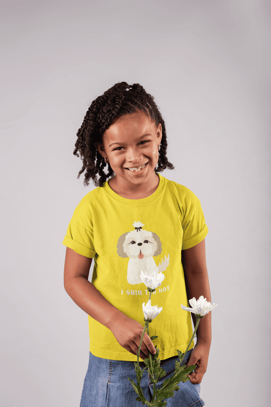 i regret nothing round neck 100% cotton t shirt for kids (copy)
