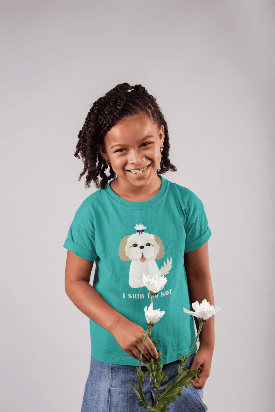 i regret nothing round neck 100% cotton t shirt for kids (copy)