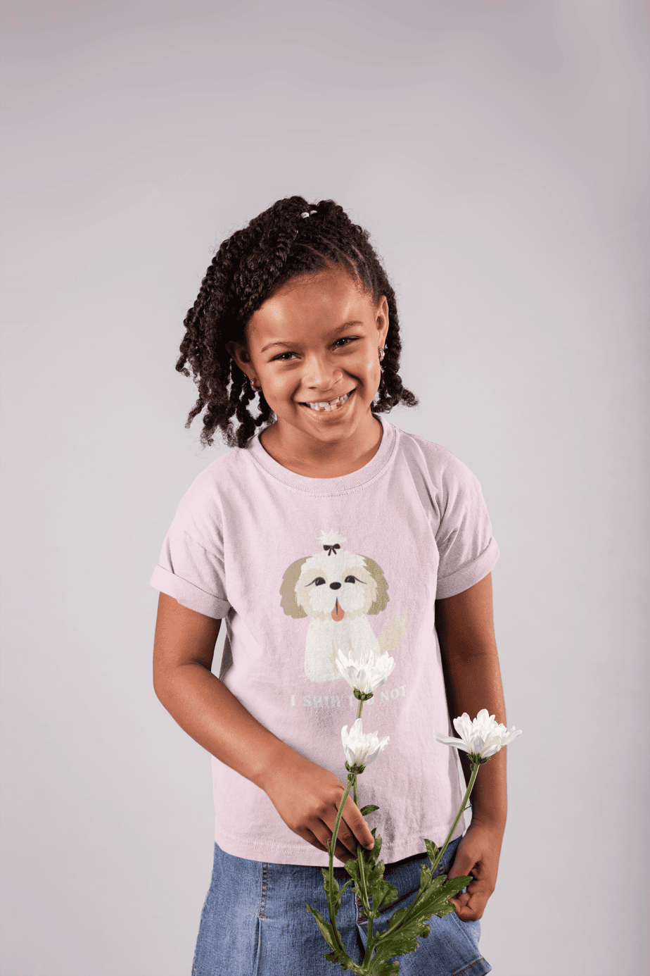 i regret nothing round neck 100% cotton t shirt for kids (copy)