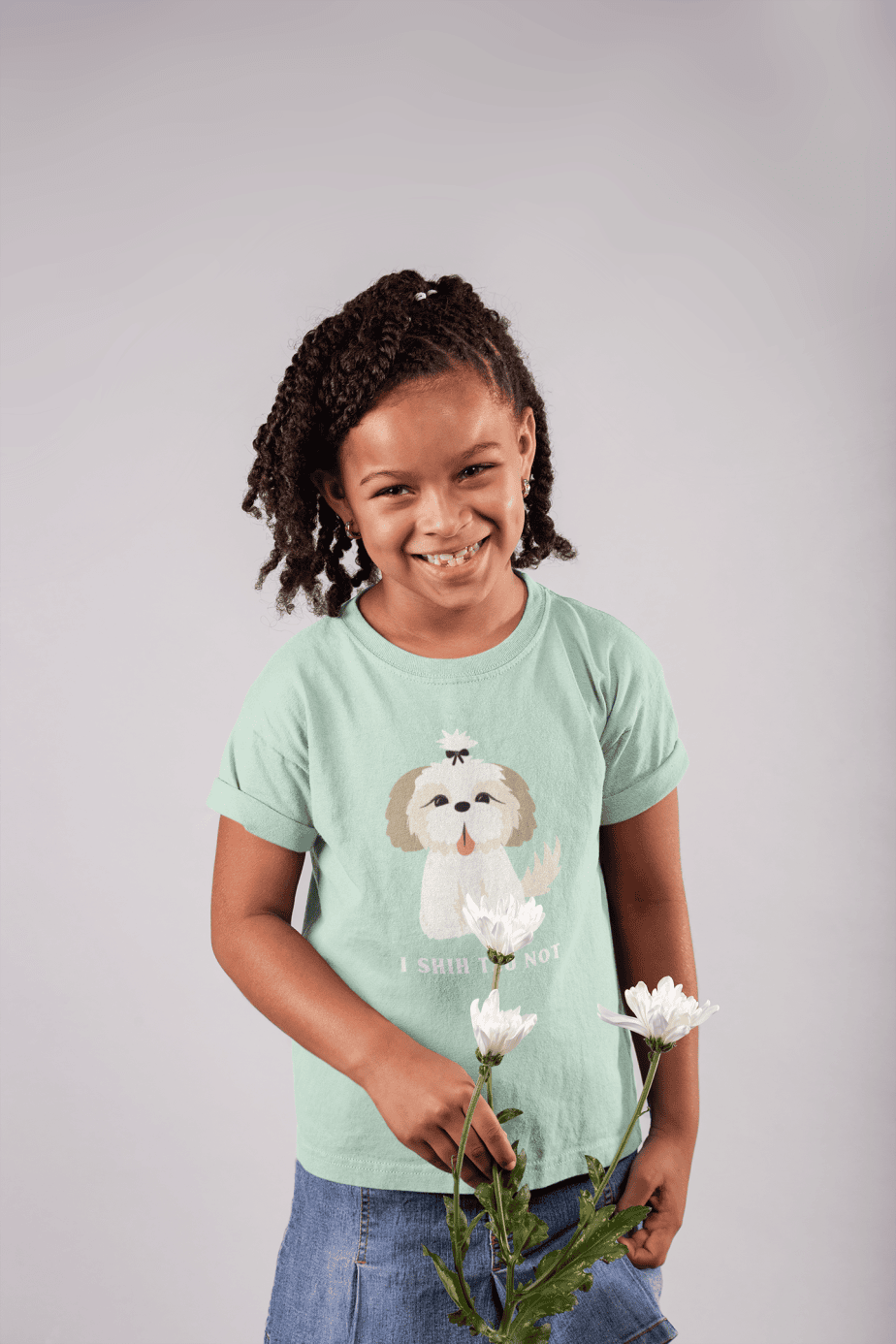 i regret nothing round neck 100% cotton t shirt for kids (copy)