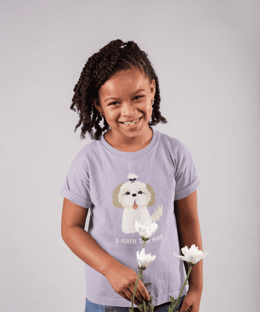 i regret nothing round neck 100% cotton t shirt for kids (copy)