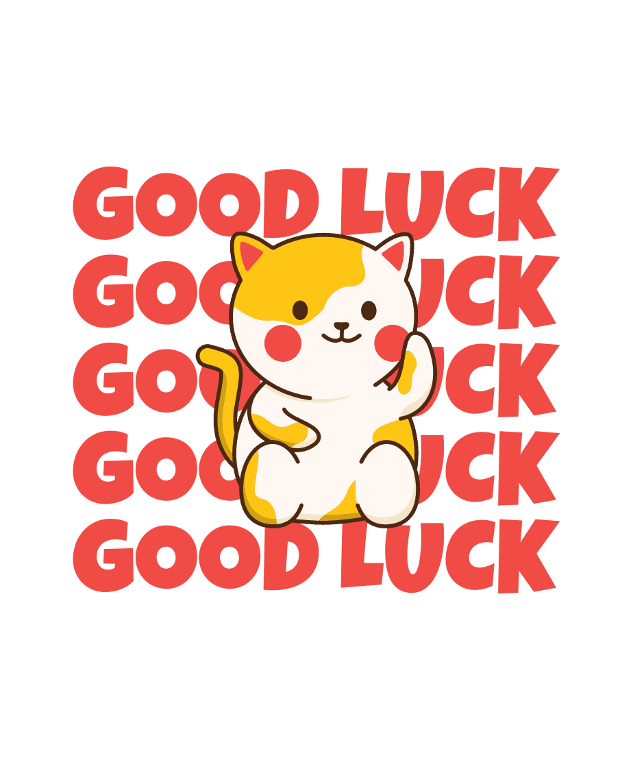 good luck round neck 100% cotton t shirt for kids