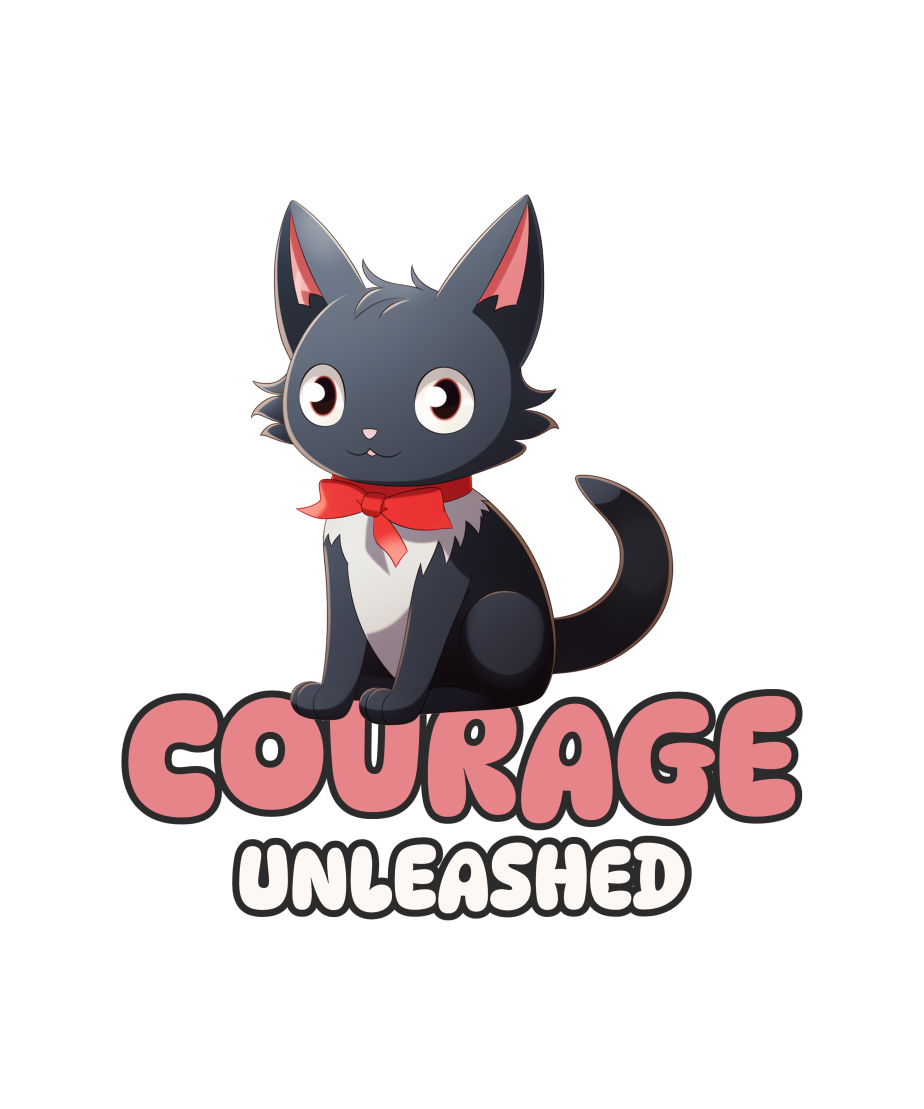 courage unleased half sleeve unisex cotton t shirt