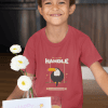 yes, you can handle my lovely chubbiness round neck 100% cotton t shirt for kids