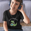 mom glasses round neck 100% cotton t shirt for kids (copy)