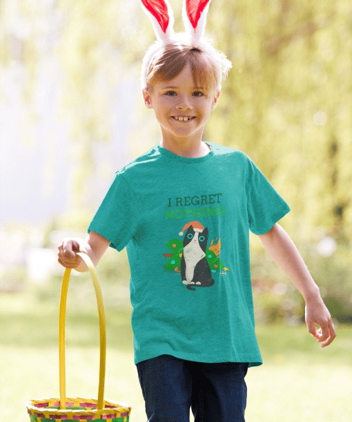 i need more plants round neck 100% cotton t shirt for kids
