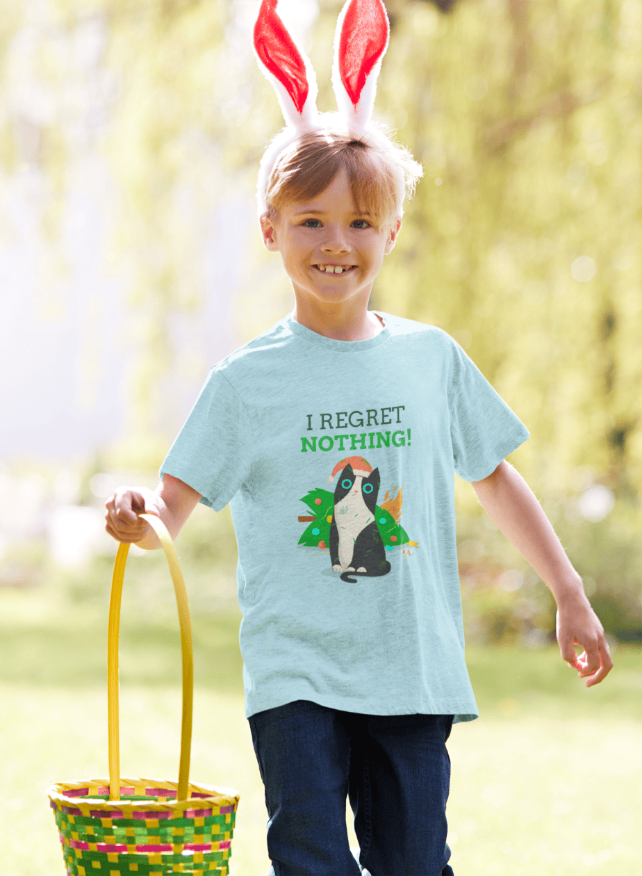 i need more plants round neck 100% cotton t shirt for kids
