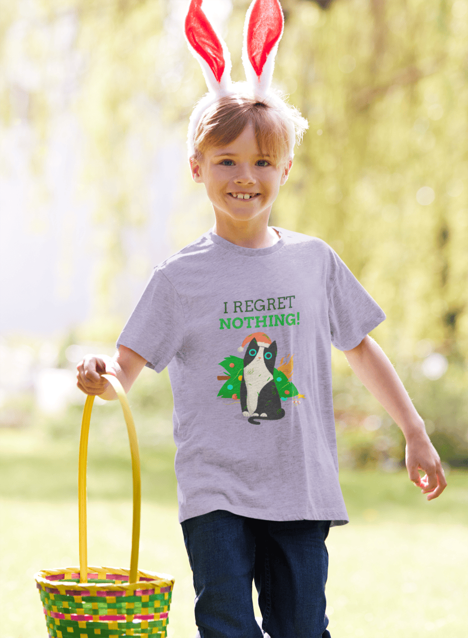 i need more plants round neck 100% cotton t shirt for kids