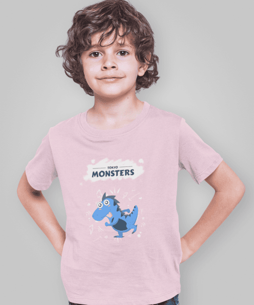 the terror of the jungle round neck 100% cotton t shirt for kids (copy)