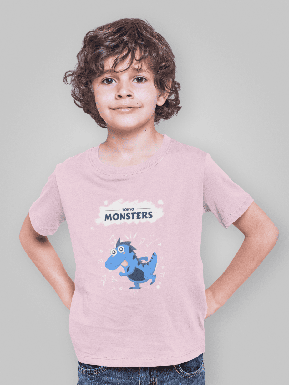 the terror of the jungle round neck 100% cotton t shirt for kids (copy)