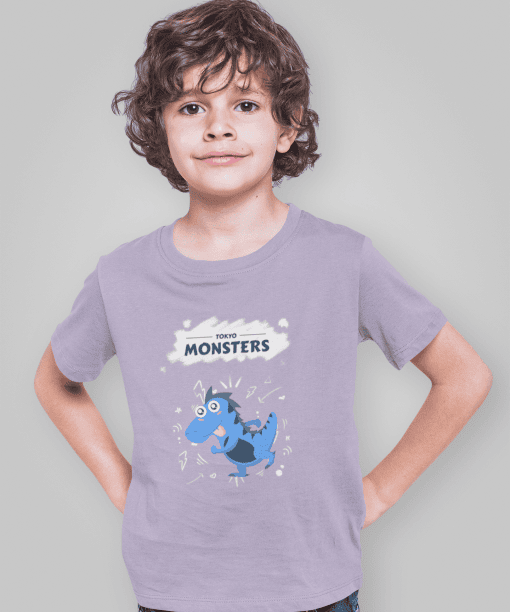 the terror of the jungle round neck 100% cotton t shirt for kids (copy)
