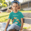 stay home and eat birthday cake round neck 100% cotton t shirt for kids