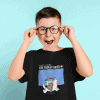 the froggy rider round neck 100% cotton t shirt for kids