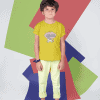 not weird just unique round neck 100% cotton t shirt for kids