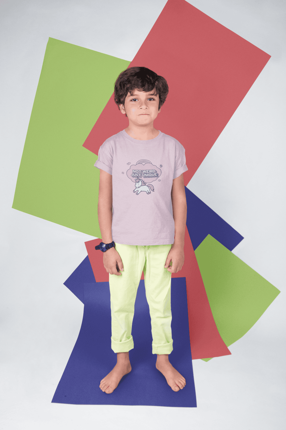 my dad is roarsome! round neck 100% cotton t shirt for kids (copy)