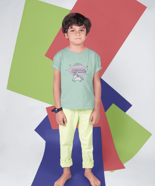 my dad is roarsome! round neck 100% cotton t shirt for kids (copy)