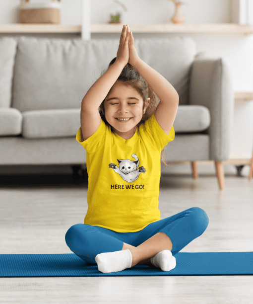 hang in there things will get better round neck 100% cotton t shirt for kids (copy)