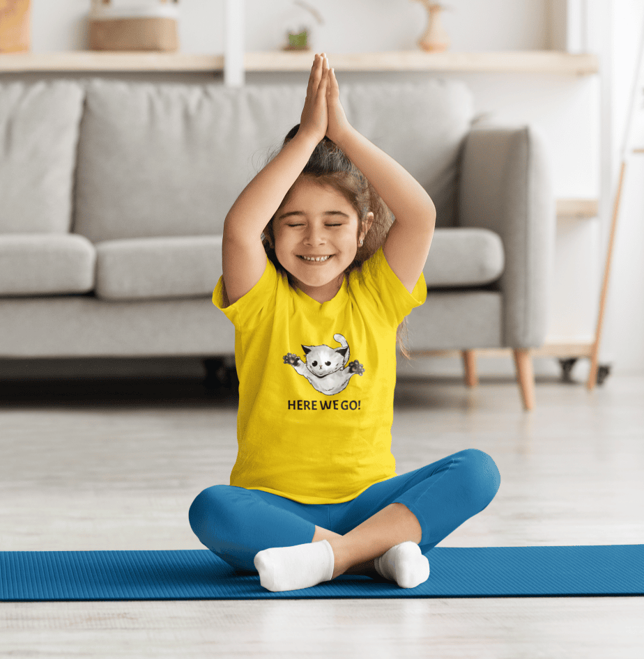 hang in there things will get better round neck 100% cotton t shirt for kids (copy)
