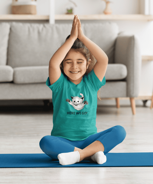 hang in there things will get better round neck 100% cotton t shirt for kids (copy)