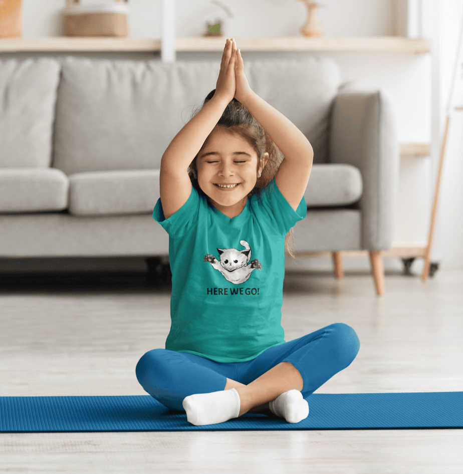 hang in there things will get better round neck 100% cotton t shirt for kids (copy)
