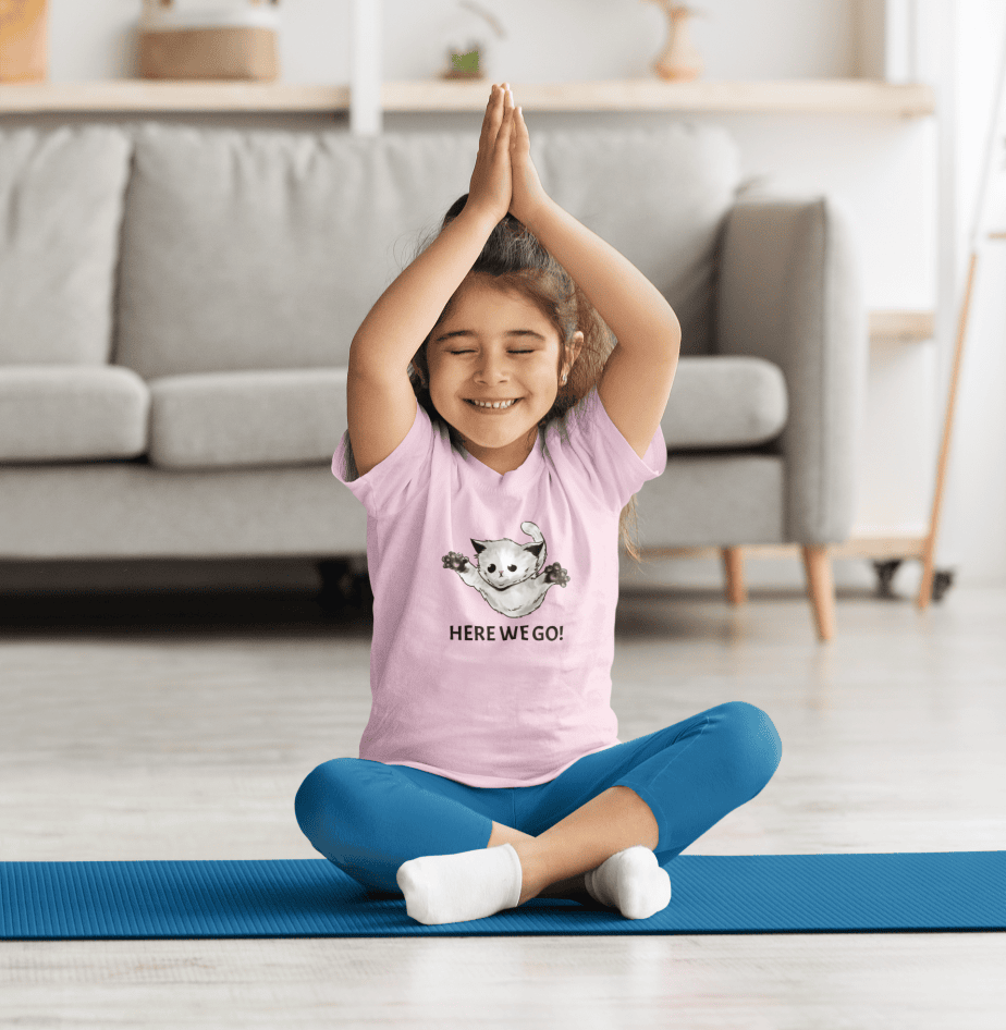 hang in there things will get better round neck 100% cotton t shirt for kids (copy)