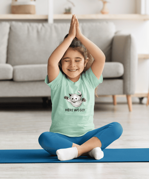 hang in there things will get better round neck 100% cotton t shirt for kids (copy)