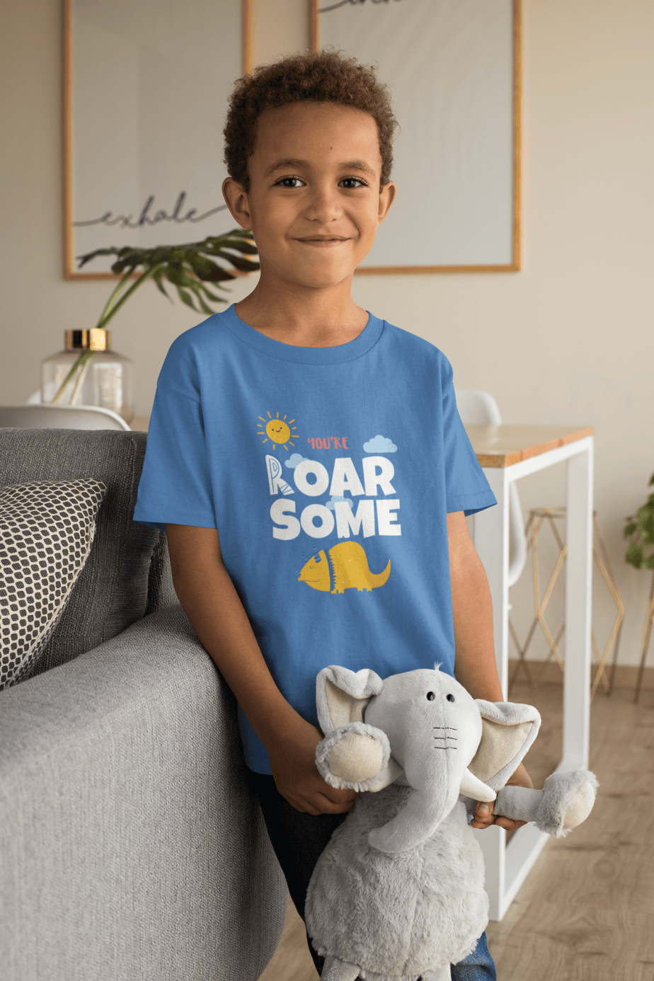 yes, you can handle my lovely chubbiness round neck 100% cotton t shirt for kids (copy)