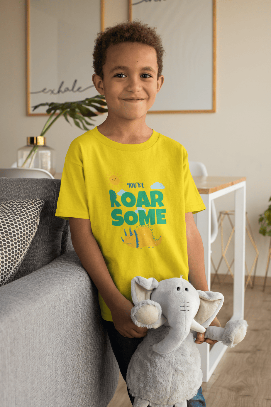 yes, you can handle my lovely chubbiness round neck 100% cotton t shirt for kids (copy)