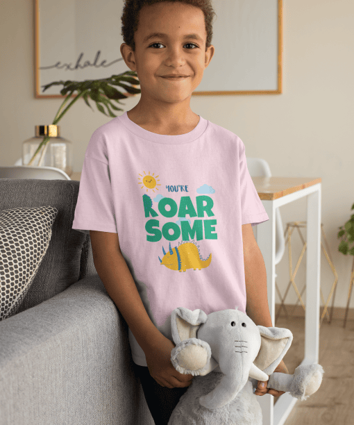 yes, you can handle my lovely chubbiness round neck 100% cotton t shirt for kids (copy)
